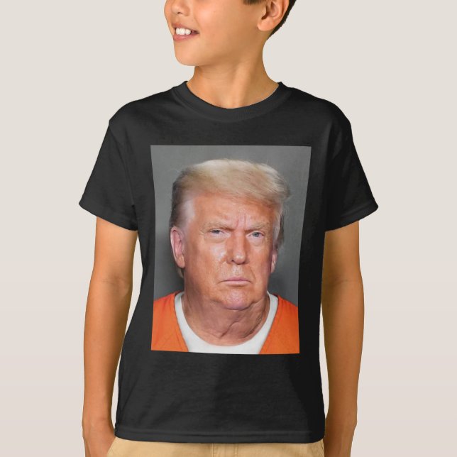 Camiseta Trump Mugshot (Frente)