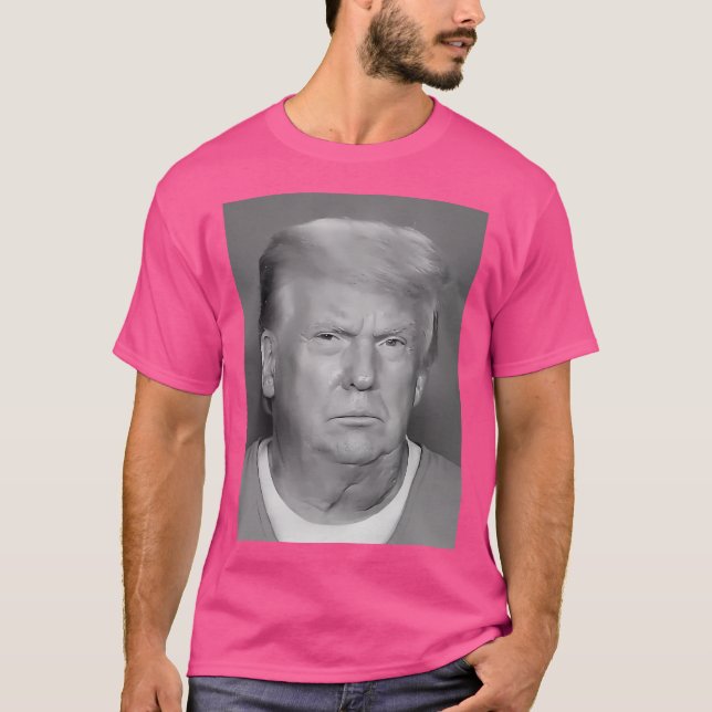 Camiseta Trump Mugshot (Frente)