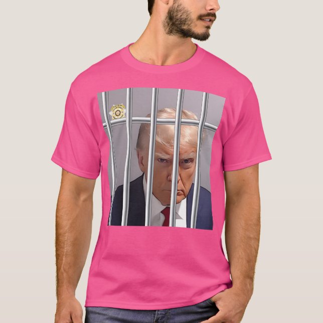Camiseta Trump Mugshot (Frente)