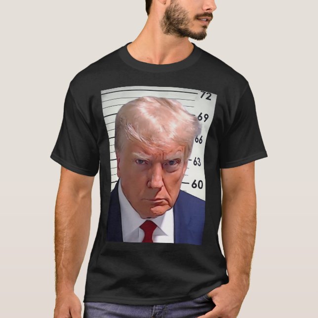Camiseta Trump Mugshot (Frente)