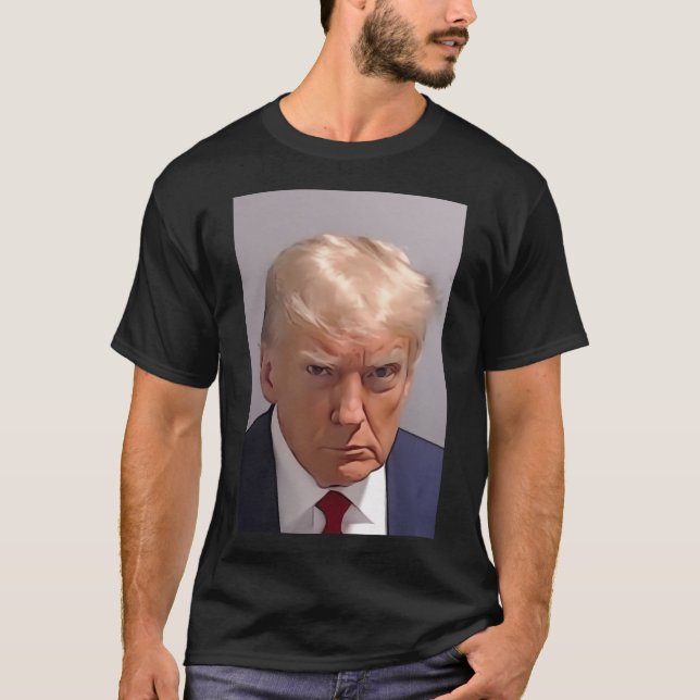 Camiseta Trump Mugshot (Frente)