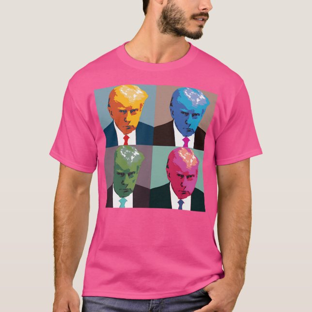 Camiseta Trump Mugshot (Frente)
