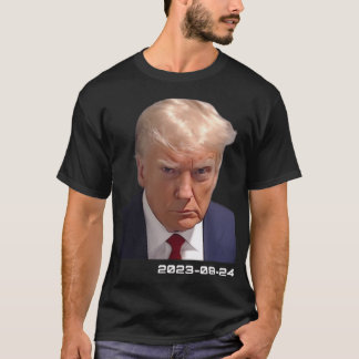 Camiseta Trump Mugshot (Colorido)