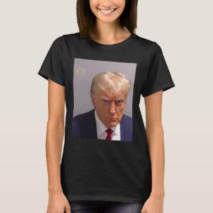 Camiseta Trump Mugshot Tee - Icônico E Engraçado