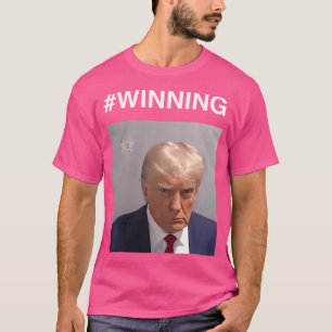 Camiseta Trump Mugshot vence