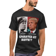Trump Mussolini - Separados ao Nascer Anti Trump
