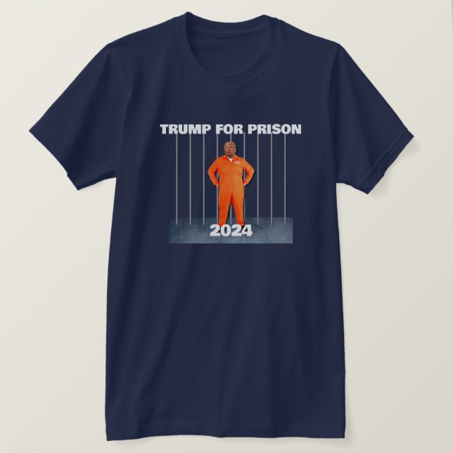 Camiseta Trump na prisão 2024 (Frente do Design)