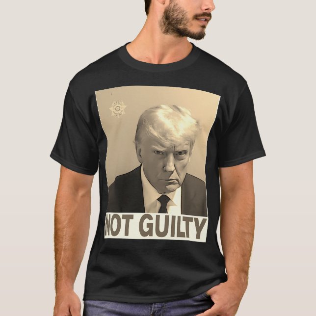 Camiseta Trump Não Culpado (Frente)