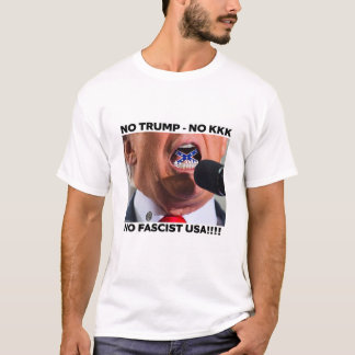 CAMISETA "TRUMP 'NENHUM FASCISTA EUA'"