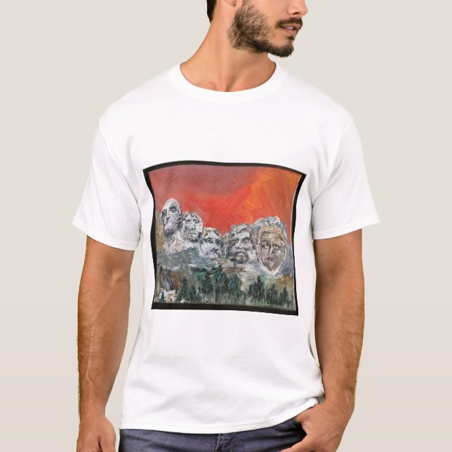 Camiseta Trump no Monte Rushmore (Frente)