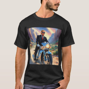 Camiseta Trump no Motorcycle Beauily rd Souwest EUA