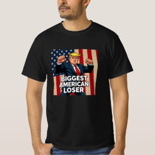 Camiseta Trump O Maior Perdedor Americano