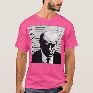 Camiseta Trump Oficial Mugshot Real Trump Mugshot