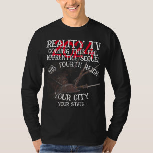 Camiseta Trump Ordena Assassinos de Cereal Morte de Pedra