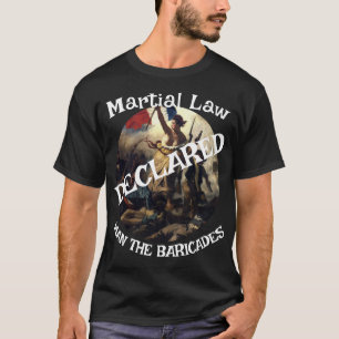 Camiseta Trump Ordena Execução do Capitão do Barco Pontão F