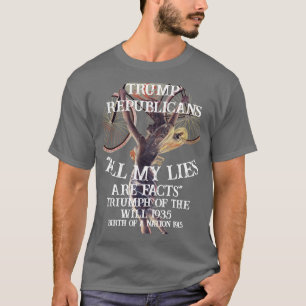 Camiseta Trump Ordena Temporada Aberta Jovens Mulheres Sem 