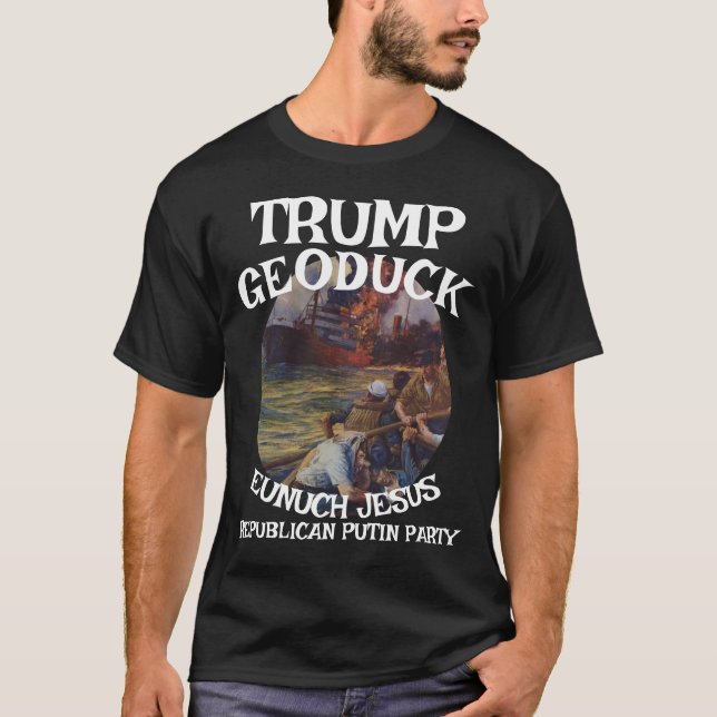 Camiseta Trump Oval Office Feces Residue Very Smelly (Frente)