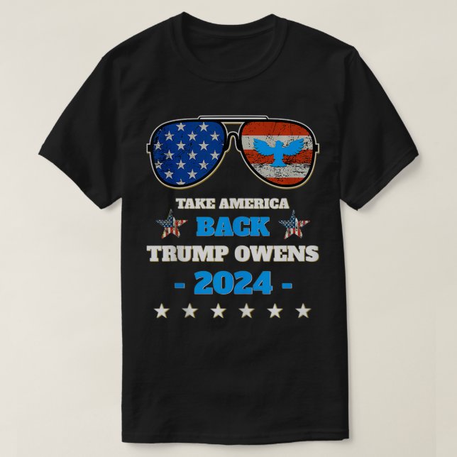Camiseta Trump Owens 2024 (Frente do Design)