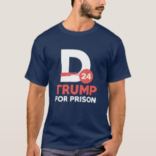 Camiseta Trump Para A Prisão 2024