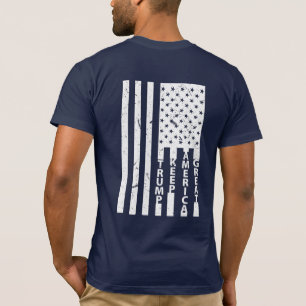 Camiseta Trump para o presidente 2020 Keep America Excelent