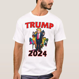 Camiseta Trump para o presidente 2024, Make America Excelen