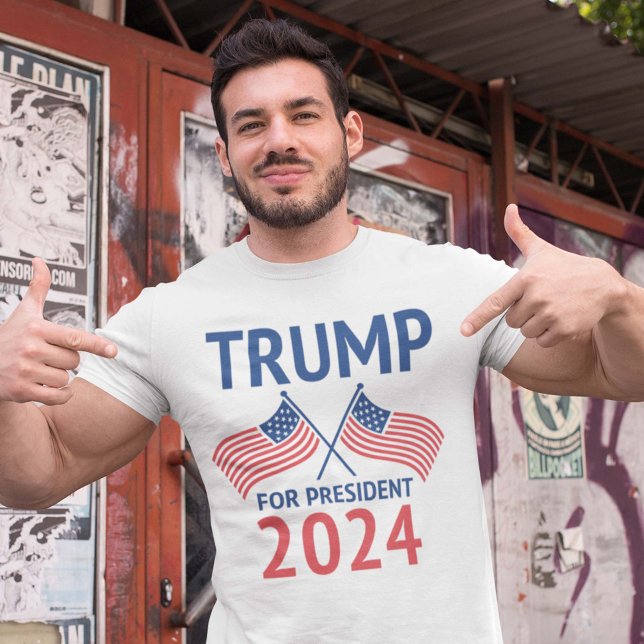 Camiseta Trump Para Presidente 2024 (Criador carregado)
