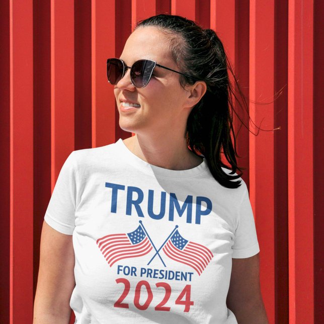 Camiseta Trump Para Presidente 2024 (Criador carregado)