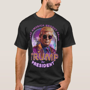 Camiseta Trump Para Presidente Meme Engraçado Eleição 2024 
