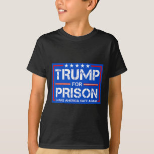 Camiseta Trump Para Prisão 2025 Trump Divertido _2
