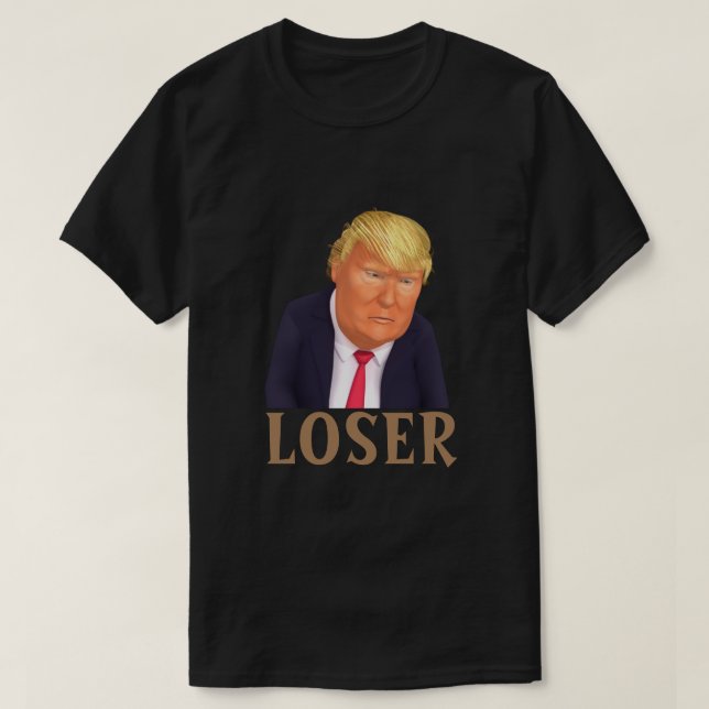 Camiseta Trump Perdedor (Frente do Design)