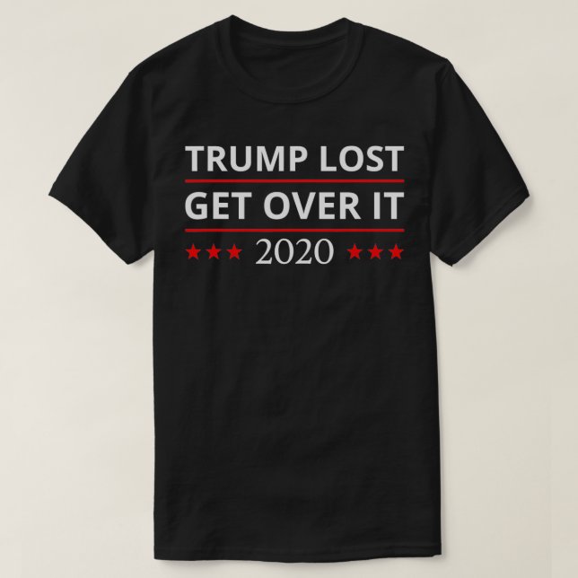 Camiseta Trump Perdeu Sua Briga Funny Biden Harris Won (Frente do Design)