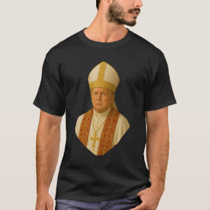 Camiseta Trump Pope Graphic - Engraçado Design político