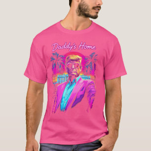 Camiseta Trump Presidente 2024 Tee Funny Home Trump