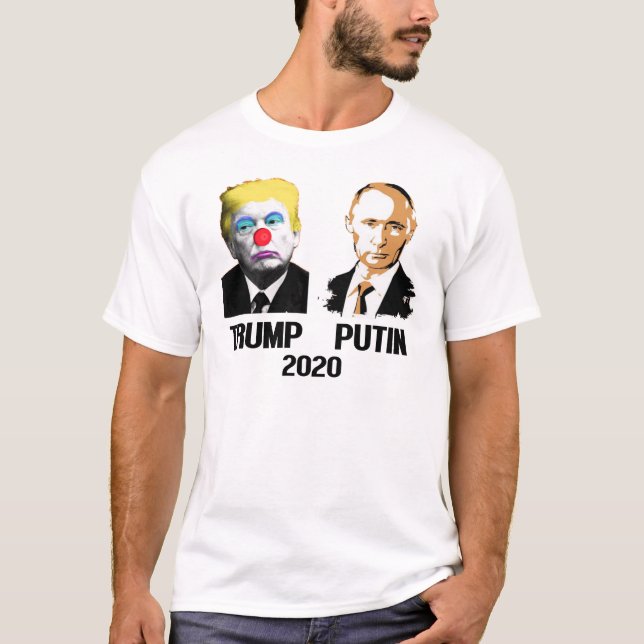 Camiseta Trump Putin 2020 Shirt - Trump Russia Shirt (Frente)