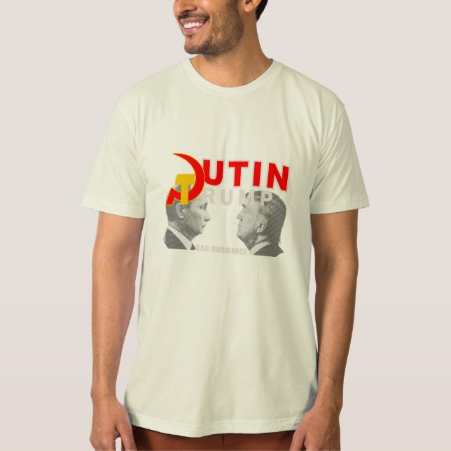 Camiseta Trump Putin Bad Bromance (Frente)