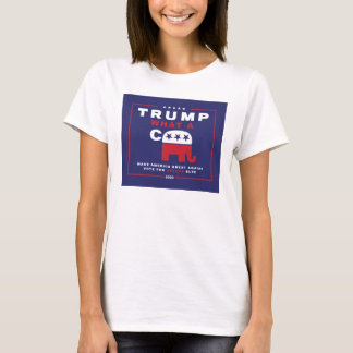 Camiseta Trump. Que poster da campanha anti-tropete - C***