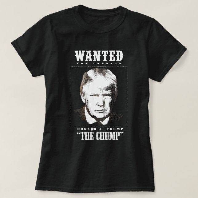 Camiseta Trump queria Poster - Trump trump (Frente do Design)