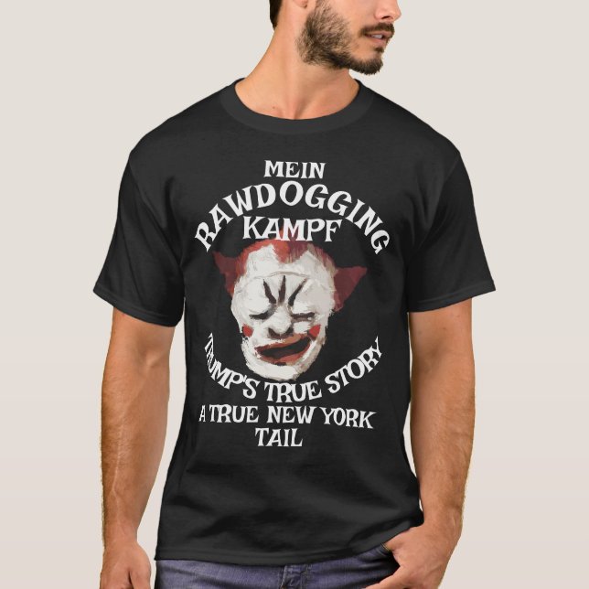 Camiseta Trump Rawdogging Life Book Signing White House (Frente)