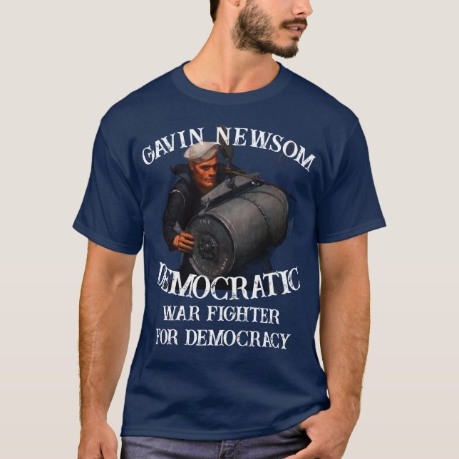 Camiseta Trump Republican Election 2026 2027 Gavin Newsom (Frente)
