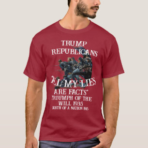 Camiseta Trump Republicano Deus Alá Priápus Romano Grego