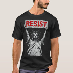 Camiseta Trump Resiste Trump Protesto Contra Protesto Polít