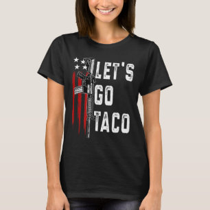 Camiseta Trump Retro Sempre Chica Vamos Go Taco Funn