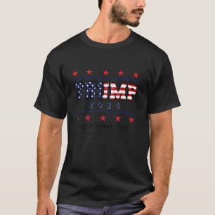Camiseta Trump Revenge Tour 2024 Presidente Apoio Eleitoral
