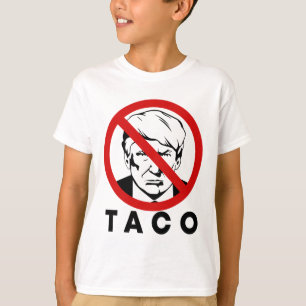 Camiseta Trump Sempre Desiste Piada Engraçada do Taco Retro