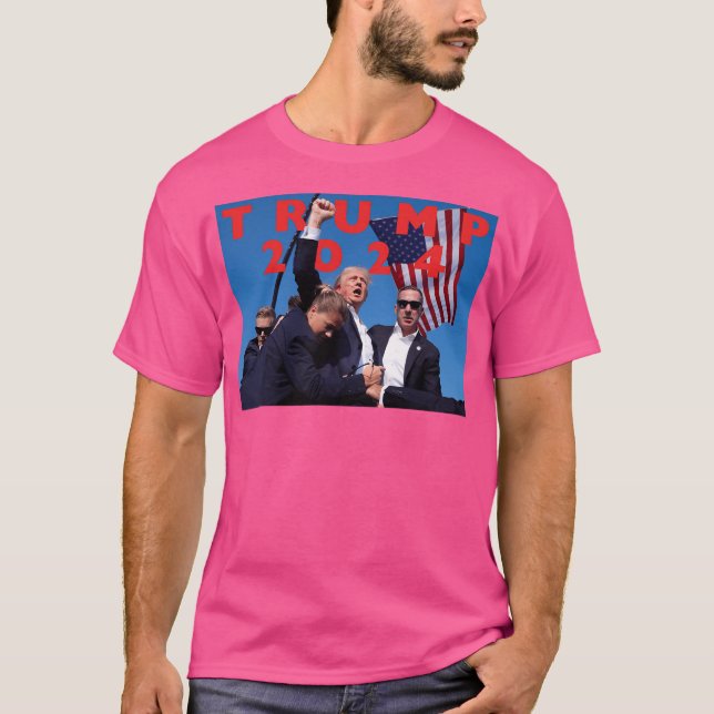 Camiseta Trump Shot In Ear (Frente)