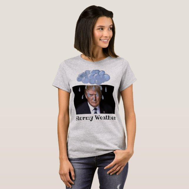 Camiseta Trump Stormy Weather T-Shirt (Frente Completa)