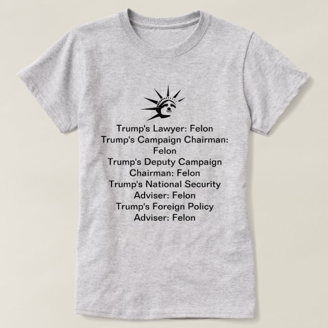 Camiseta Trump T-Shirt (Frente do Design)