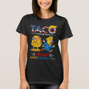 Camiseta Trump Taca Engraçado Trump Sempre Desiste _2