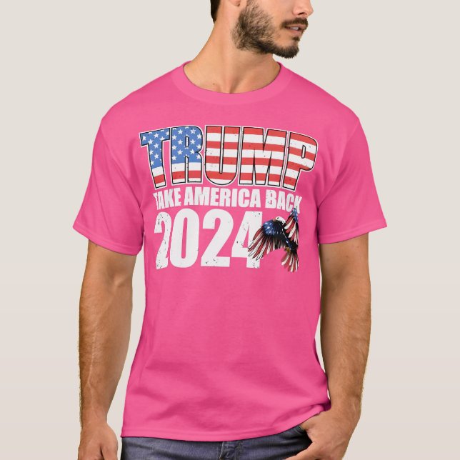 Camiseta Trump Take America Back 2024 (Frente)