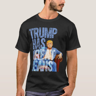 Camiseta Trump Tem Jeans Excelentes Mulheres Mens Políticas